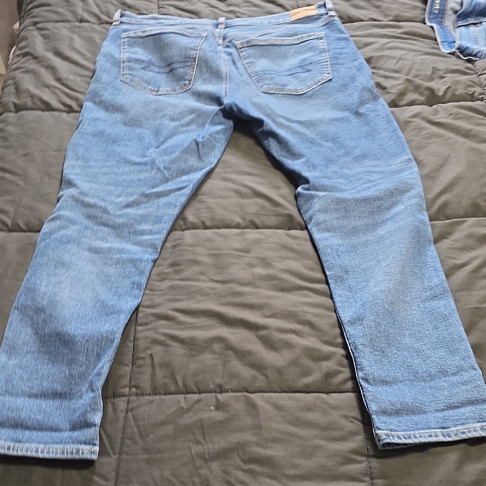 American Eagle Outfitters Blue Skinny Jeans Size 14 Reg. Womens - Picture 10 of 10